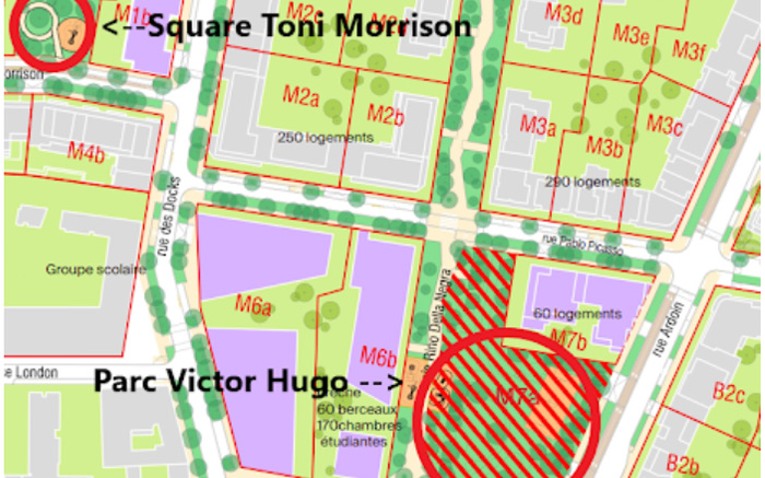 Questionnaire d'aménagement parc victor hugo et square Toni Morrison